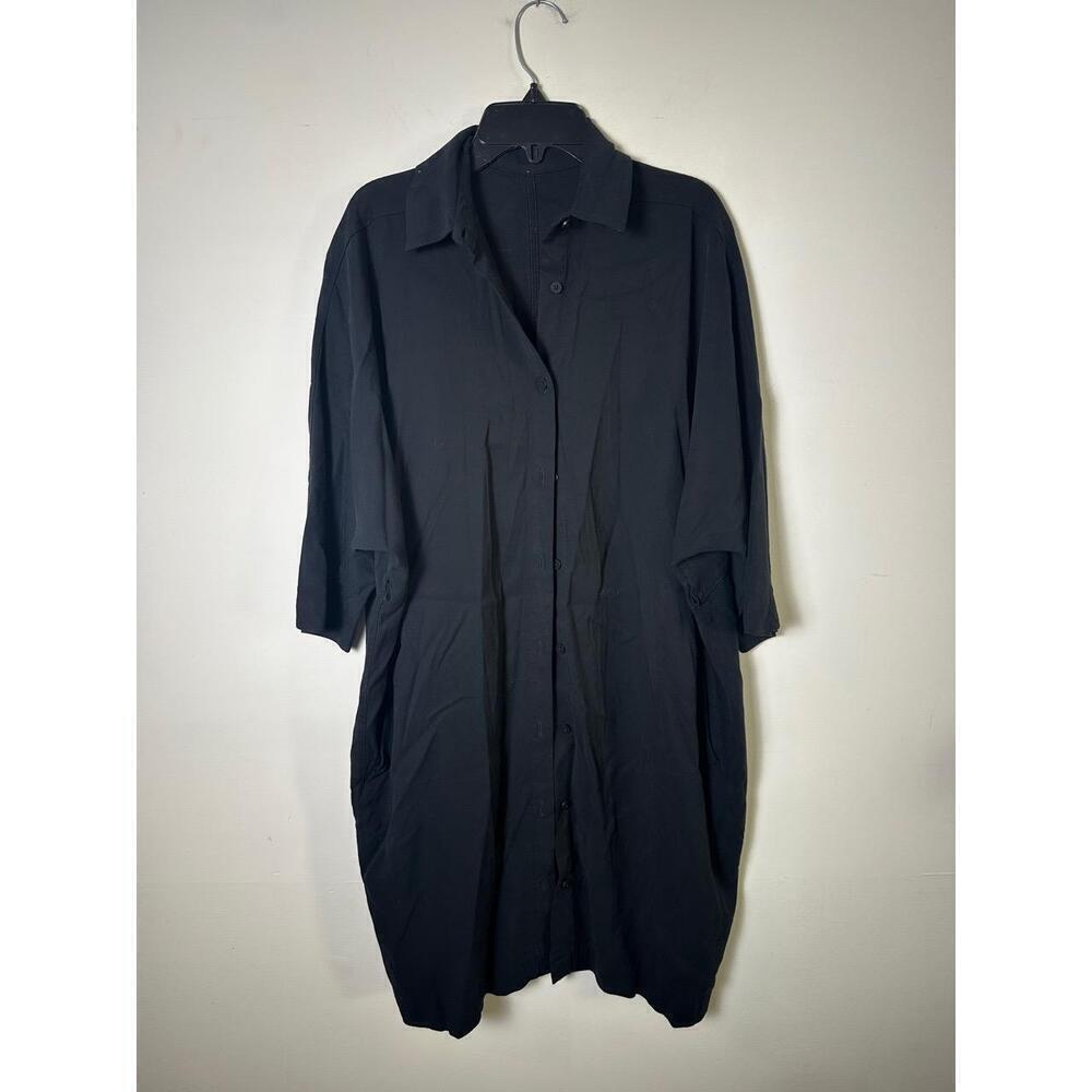 Lululemon‎ Perfectly Point Dress Black Size 4 (No Belt)